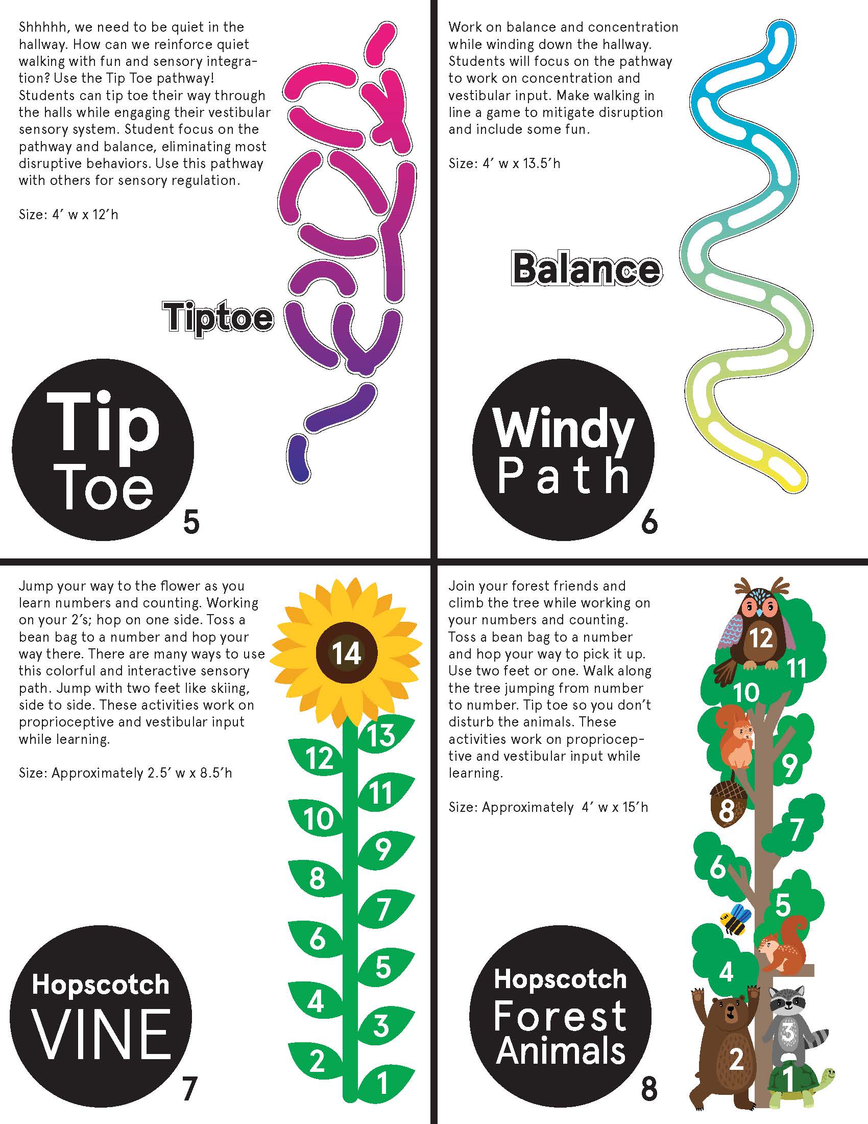 Indoor Sensory Path - Learning Charms