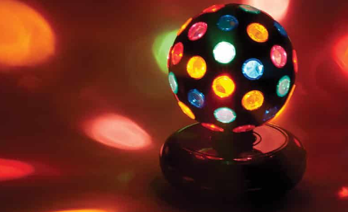 disco ball lights