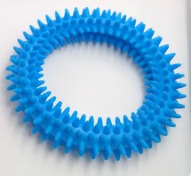 The blue Spikey Tactile Ring.