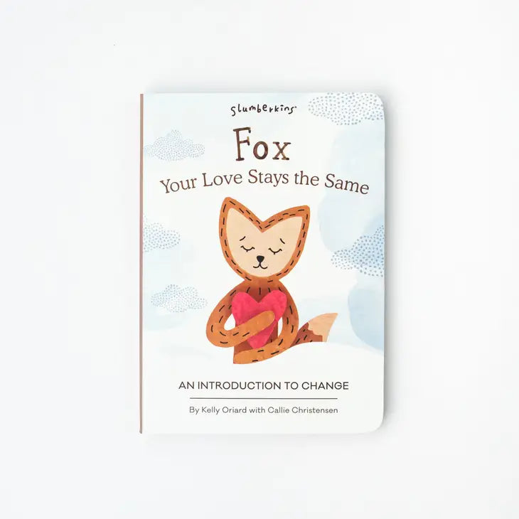 The cover of the board book that comes with Slumberkins Woodland Fox Kin.