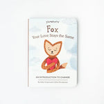 The cover of the board book that comes with Slumberkins Woodland Fox Kin.