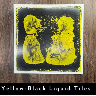 The yellow-black 12x12 Gel Square Tile.