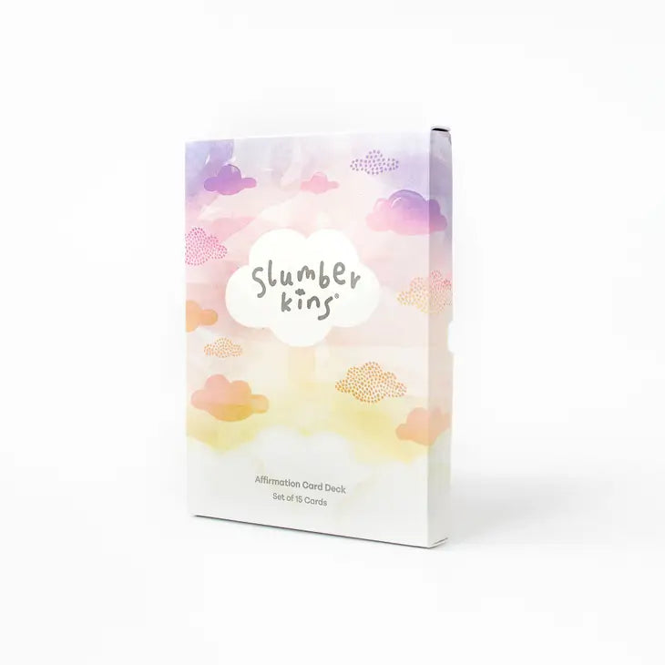 The Sumberkins Affirmation Card Deck product box.