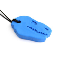 The Royal Blue XXT Dino-Bite Chew Necklace.