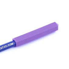 The Lavendar Krypto-Bite Chewable Pencil Topper.