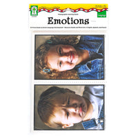 The package of Emotions Photographs with two children making different faces.