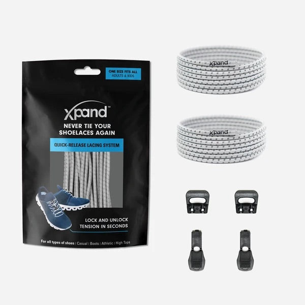 Xpand Quick-Release Round Shoe Laces