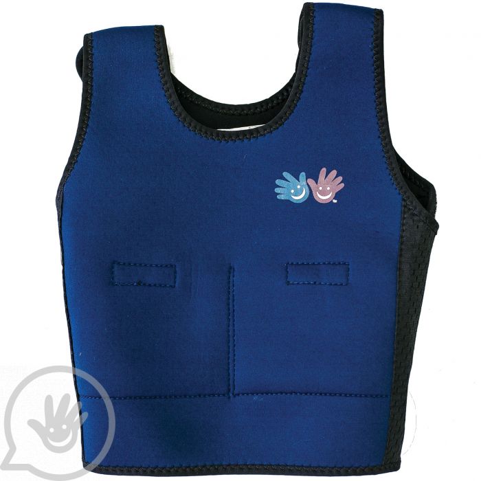 Blue Weighted Compression Vest by Fun and Function