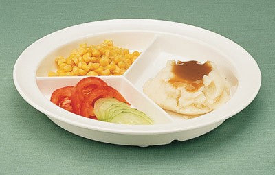 GripWare Partitioned Scoop Dish