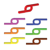 A display of the different colors and flavors of Grip Stixx.