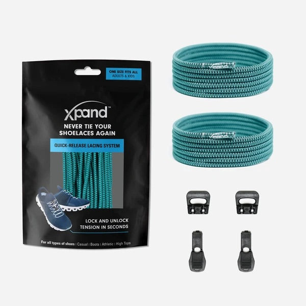 Xpand Quick-Release Round Shoe Laces