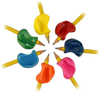 A display of the variety of colors of the Crossover Pencil Grip.