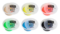 A display of the various colors of TheraPutty Exercise Putty.