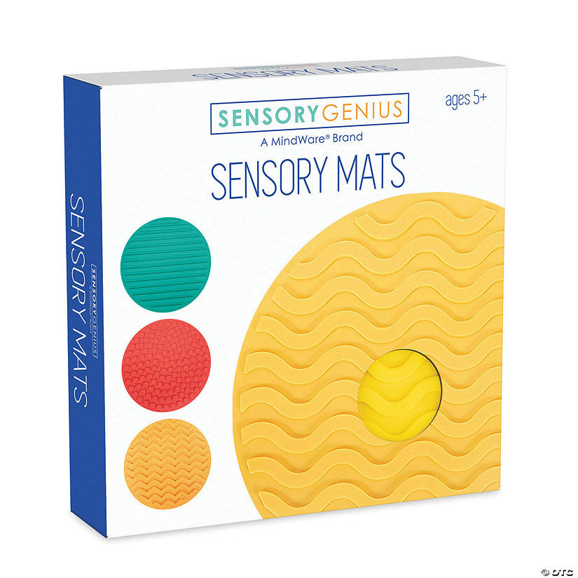 The Sensory Genius Sensory Mats product package.