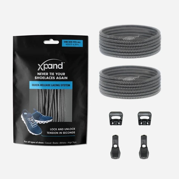 Xpand Quick-Release Round Shoe Laces