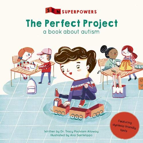 The cover of "The Perfect Project: A Book About Autism."