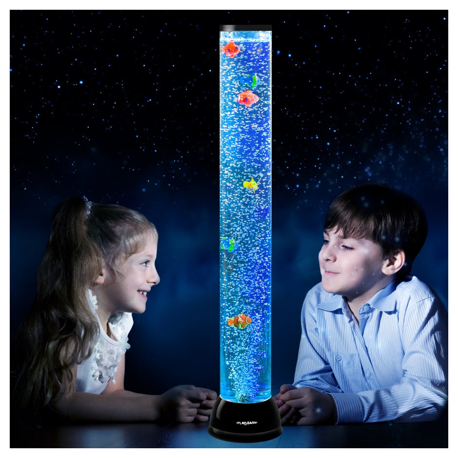 2.7 ft Starter Bubble Tube Aquarium