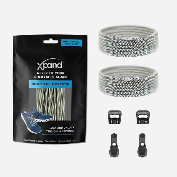 Xpand Quick-Release Round Shoe Laces