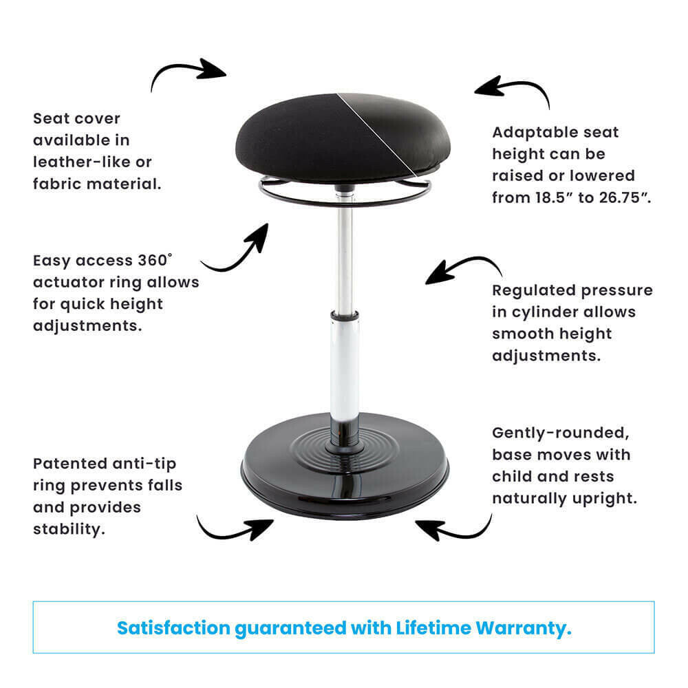 Adult Office Plus Everyday Wobble Chair 18.5 26.75 Sensory