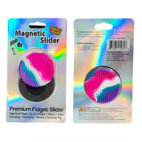 The Pink/Purple/Blue Magnetic Slider.