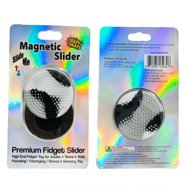 The Black/Grey/White Magnetic Slider.